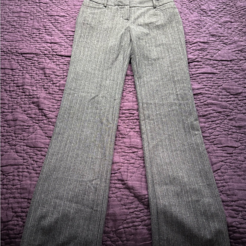BCX Black and White Checkered Pants